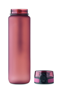 Logo trade business gifts image of: Sports water bottle RPET 1L