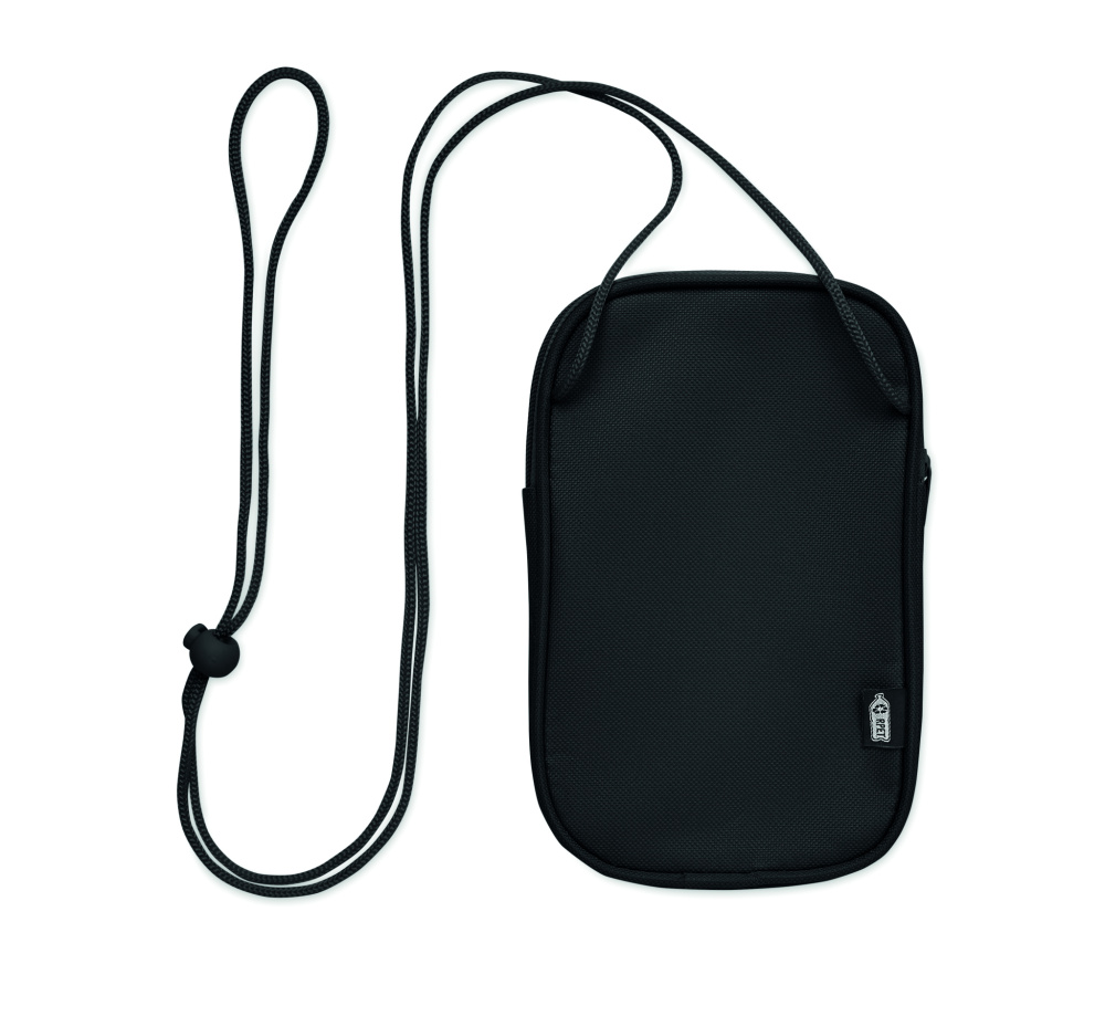 Logotrade promotional gifts photo of: RPET cross body travel pouch
