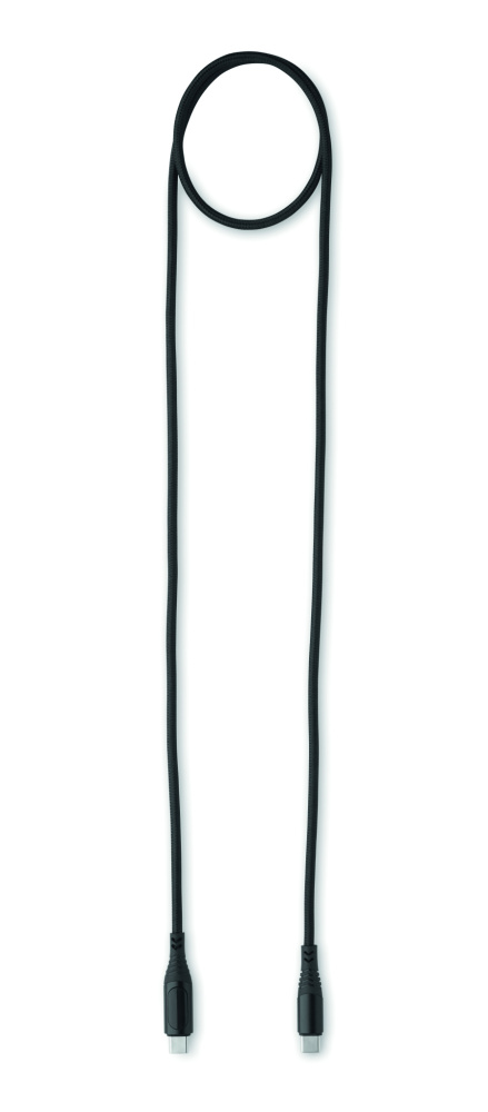 Logo trade promotional products picture of: 100W charging cable type-C