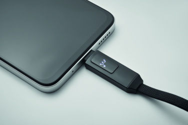 Logotrade promotional item picture of: 60W charging cable keyring