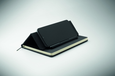 Logotrade promotional giveaways photo of: A5 notebook with phone holder