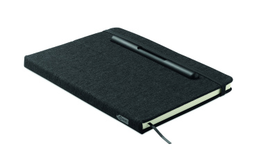 Logo trade corporate gift photo of: A5 notebook with phone holder