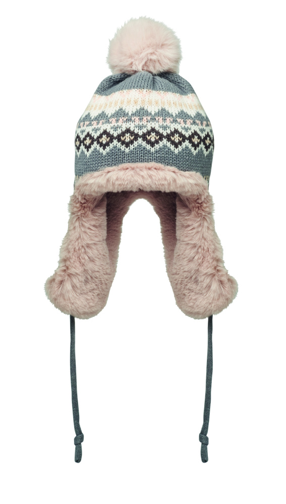 Logotrade promotional product picture of: Knitted beanie with ear flap