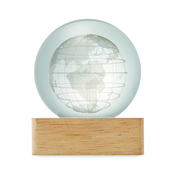 Logotrade promotional item image of: LED globe glass ball