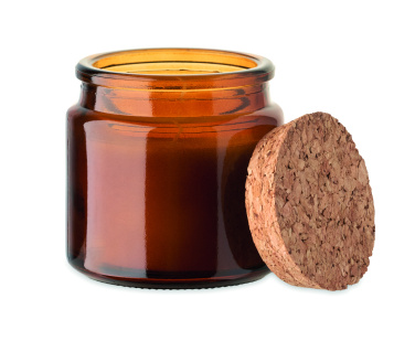 Logo trade corporate gifts picture of: Plant based wax candle 70 gr