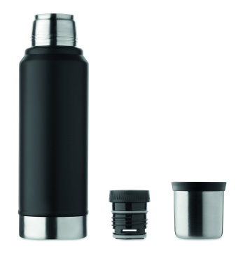 Logo trade promotional item photo of: Double wall bottle 1L