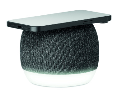 Logo trade promotional giveaways image of: 15W wireless charger speaker