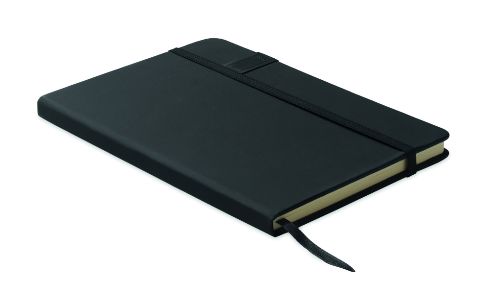 Logo trade promotional items image of: A5 notebook w/ integrated USB