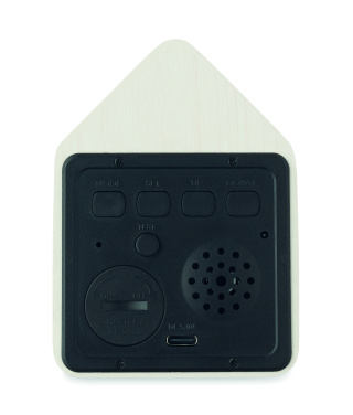 Logotrade promotional products photo of: MDF cuckoo alarm clock