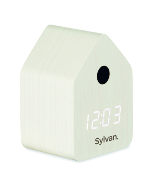 Logotrade promotional merchandise photo of: MDF cuckoo alarm clock