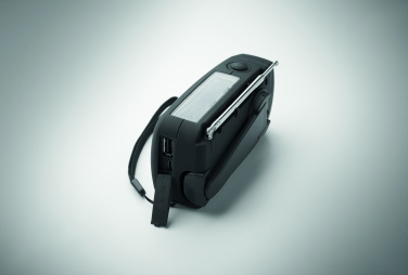 Logotrade promotional item picture of: Portable radio with LED torch