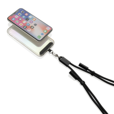 Logotrade promotional giveaways photo of: LoopAmp RCS RPET adjustable phone cord with 60W cable