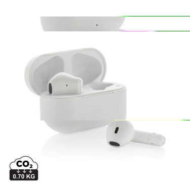 Logotrade promotional merchandise image of: Tunevo RCS recycled plastic wireless earbuds