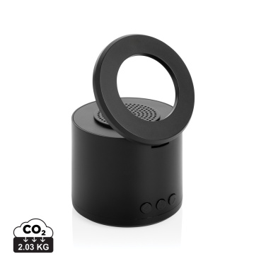 Logotrade promotional giveaway image of: Magpulse RCS recycled plastic 3W speaker w/magnetic holder