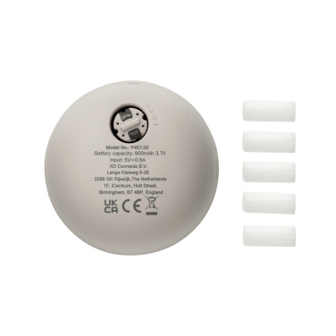 Logo trade promotional product photo of: Breevia RCS rplasic re-chargeable floating humidifier