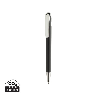 Logo trade promotional giveaway photo of: Glide GRS certified R-ABS Metal Clip Pen