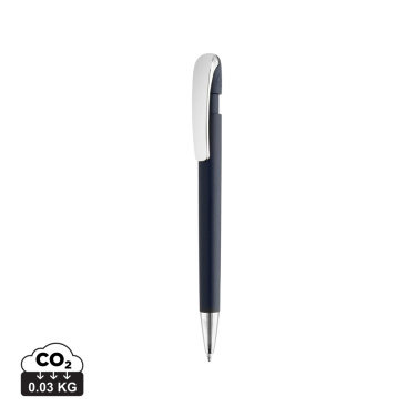 Logotrade promotional giveaway picture of: Glide GRS certified R-ABS Metal Clip Pen