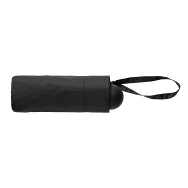 Logo trade business gift photo of: 19.5" Aware™ RPET super mini manual 190T Pongee umbrella