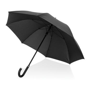 Logotrade business gifts photo of: Swiss Peak Vero Aware™ RPET 25” umbrella w luxe handle