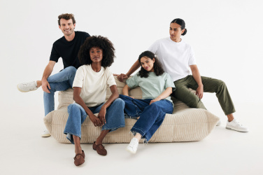 Logo trade promotional gift photo of: IQONIQ Nikko heavyweight recycled cotton t-shirt