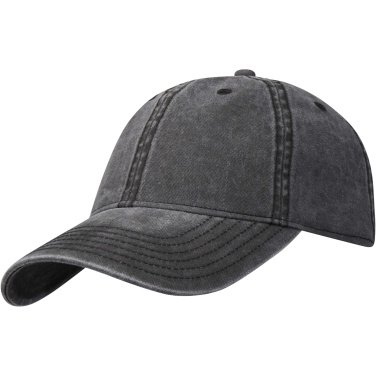 Logo trade promotional product photo of: Grafton 6 panel washed cap