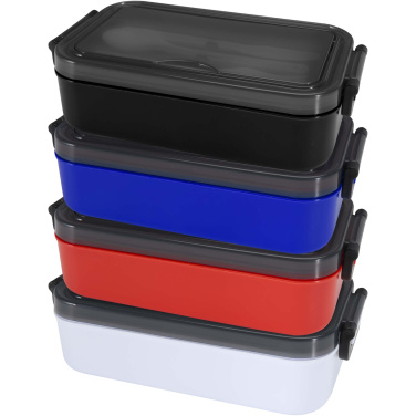 Logo trade promotional gifts image of: Snappy lunch box and cutlery set