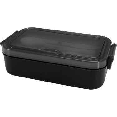 Logotrade promotional item image of: Snappy lunch box and cutlery set