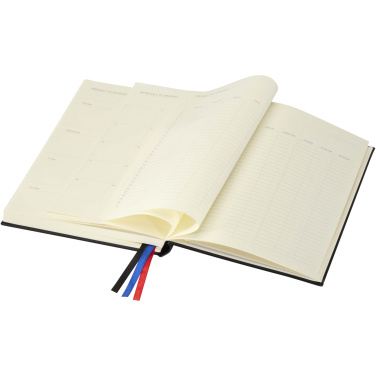 Logo trade promotional giveaways image of: Alder A5 hard cover notebook