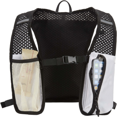Logotrade promotional product image of: Nomad GRS recycled running vest hydration pack 5L