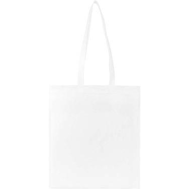 Logo trade corporate gift photo of: EcoSeal GRS recycled nonwoven convention tote bag 6L