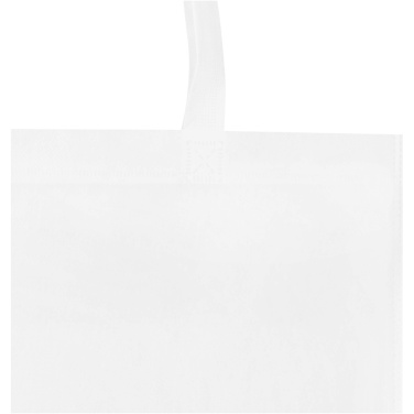 Logo trade corporate gifts image of: EcoSeal GRS recycled nonwoven convention tote bag 6L