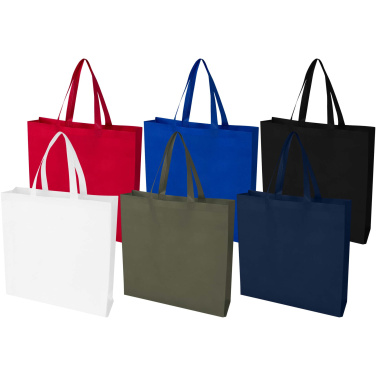 Logo trade promotional gifts picture of: EcoSeal GRS recycled nonwoven gusset tote bag 12L