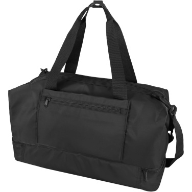 Logo trade promotional giveaway photo of: Trip Aware™ recycled travel duffel bag 42L