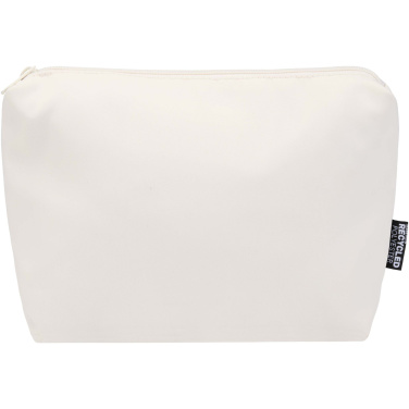 Logotrade corporate gift image of: Trip Aware™ recycled travel toiletry pouch 2L