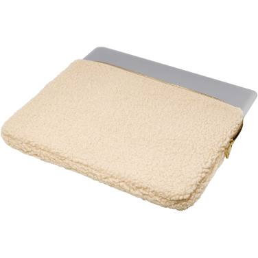Logotrade advertising product image of: Bear 13" GRS recycled sherpa laptop sleeve 2L