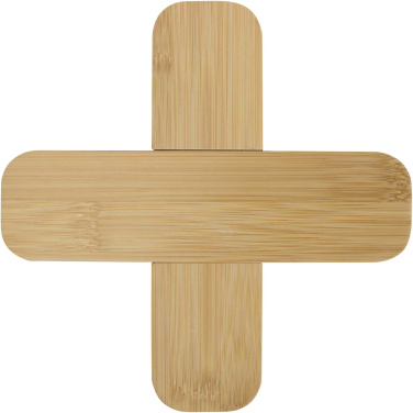 Logotrade promotional gifts photo of: Croc bamboo trivet - large