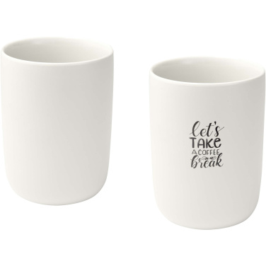 Logotrade promotional giveaway image of: Male 350 ml ceramic cups - set of 2
