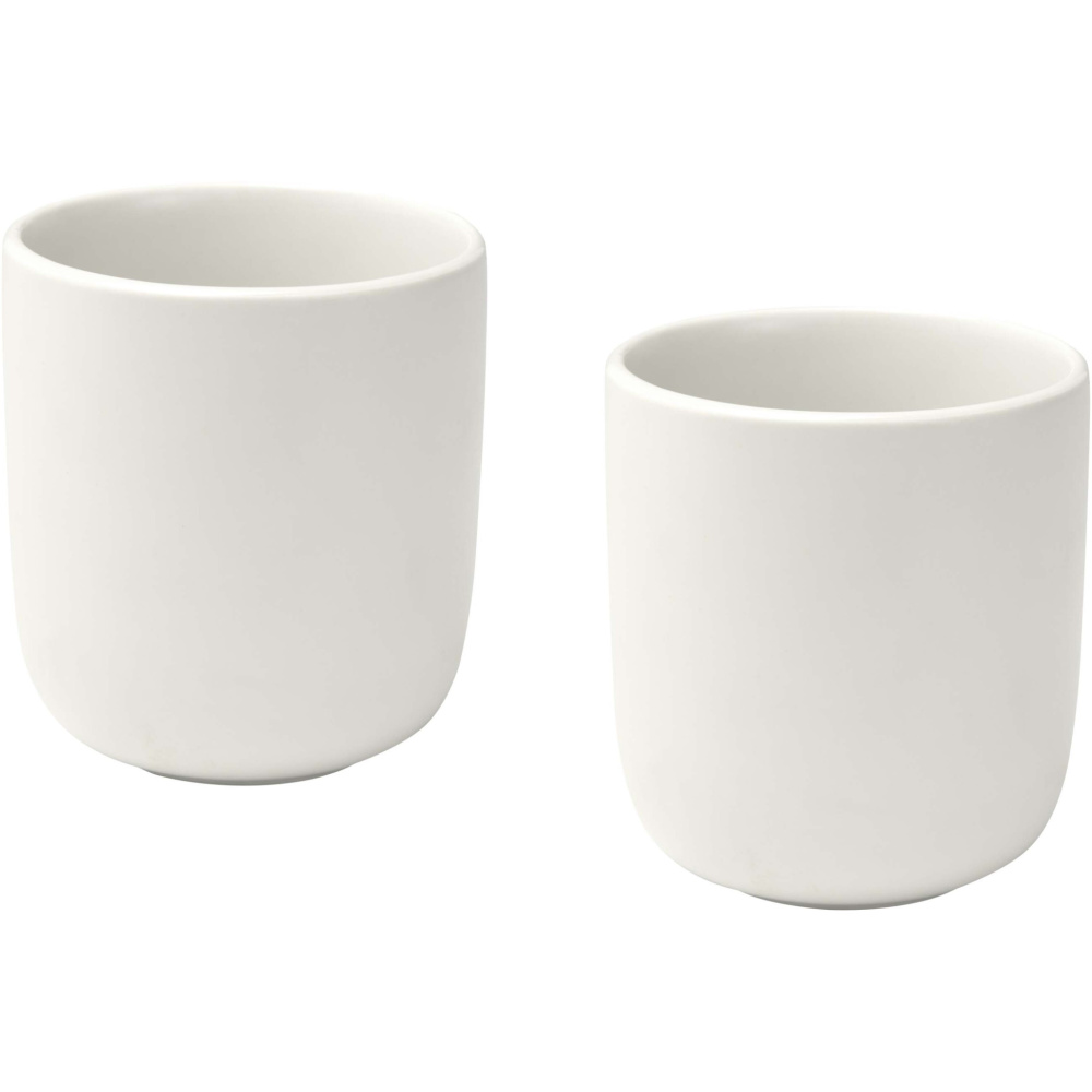 Logotrade corporate gift image of: Male 200 ml ceramic cups - set of 2
