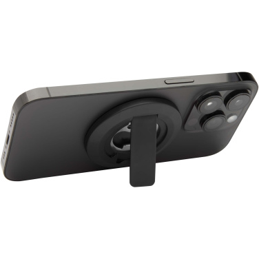 Logotrade business gift image of: Ain recycled plastic magnetic phone stand with bottle opener