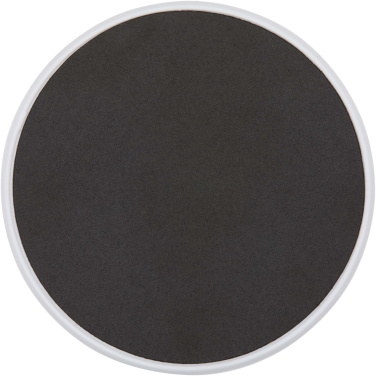 Logotrade promotional item image of: Alcor recycled plastic foldeable magnetic phone stand with bamboo details