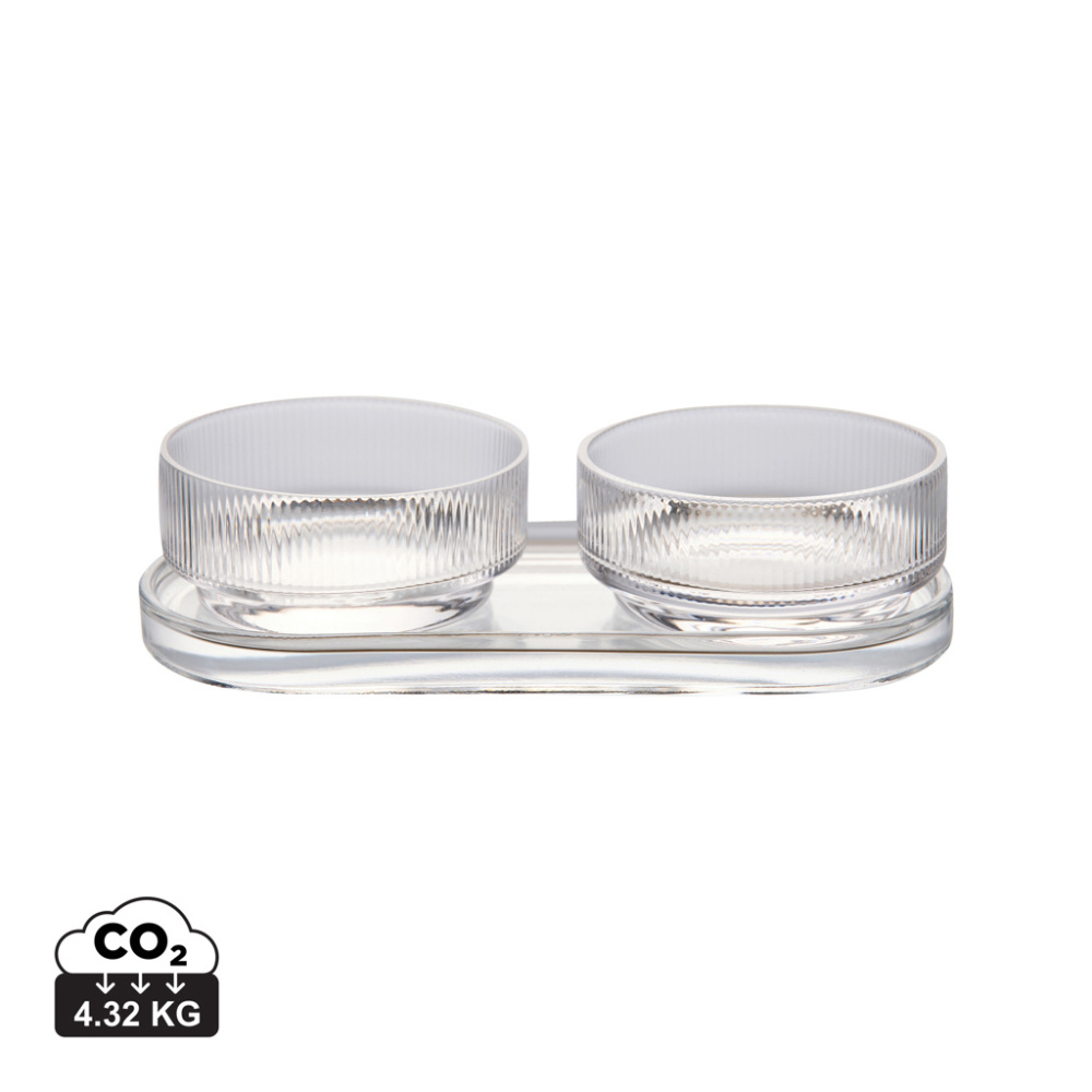Logo trade promotional giveaways image of: VINGA York Tapas set