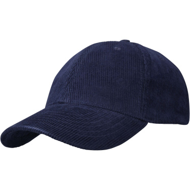Logotrade advertising product image of: Hutton 6 panel recycled corduroy cap
