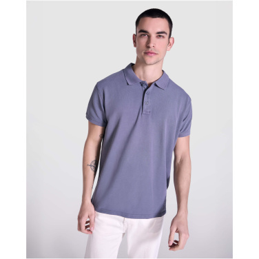 Logo trade business gift photo of: Cobain short sleeve unisex polo