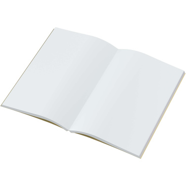 Logotrade business gift image of: Novella Austen A5 metallic soft cover notebook - 100 sheets