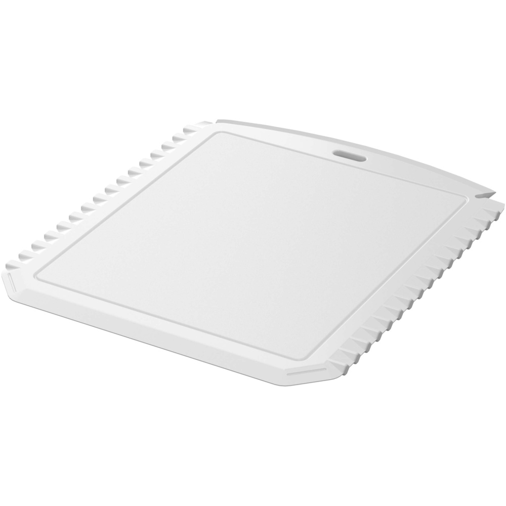 Logotrade promotional merchandise picture of: Thrym rectangular recycled plastic ice scraper
