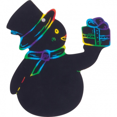 Logo trade corporate gifts image of: Scratch-off Christmas ornaments SOUTH POLE