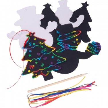 Logo trade promotional items picture of: Scratch-off Christmas ornaments SOUTH POLE