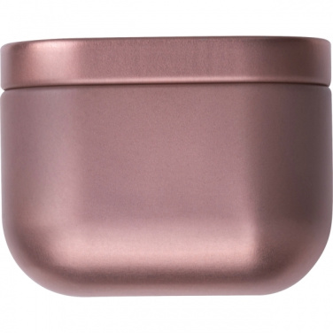 Logo trade advertising products picture of: Candle in tin PRAGUE