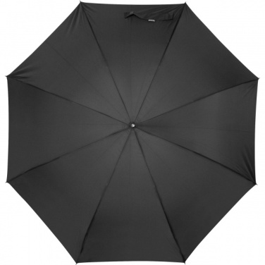 Logo trade promotional giveaways image of: Automatic storm umbrella RPET ATHENS