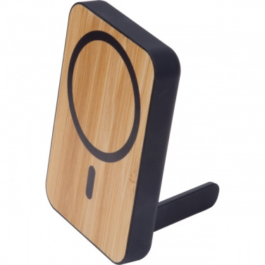 Logo trade business gifts image of: Wireless power bank 5 000 mAh CAIRO